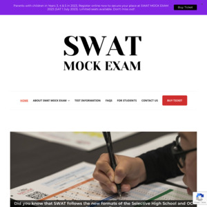SWAT Mock Exam (North Shore Coaching College)