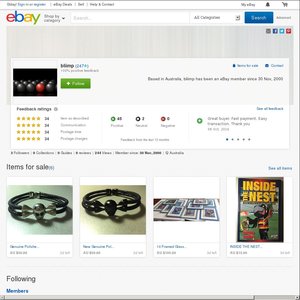 eBay Australia bliimp