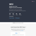 WCX Digital Currency Exchange