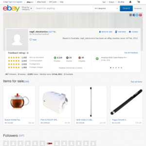 eBay Australia napf_electronics