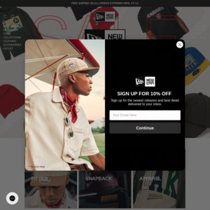 new era cap official website