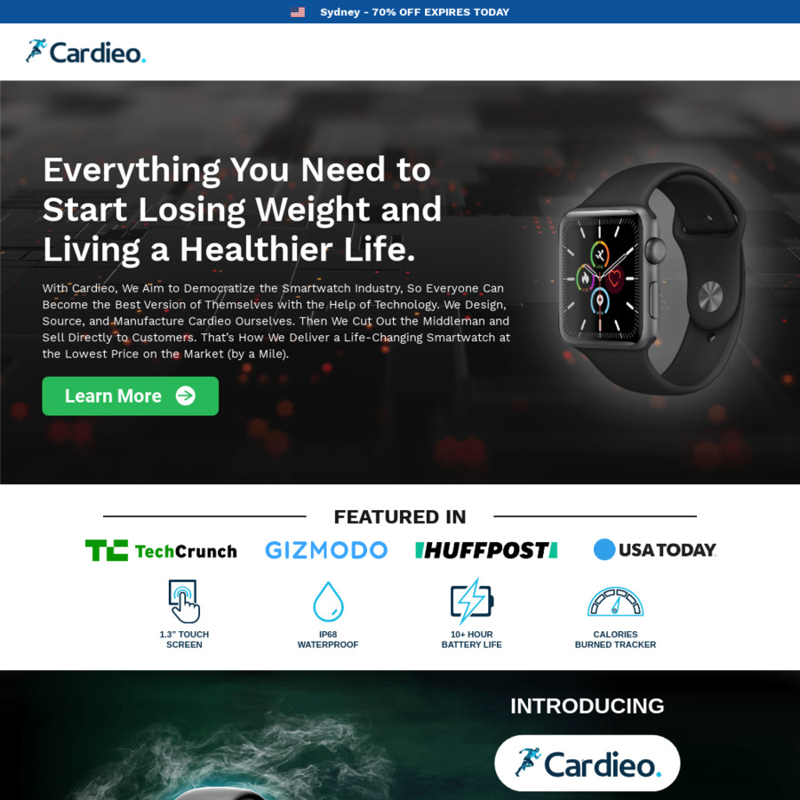 cardeio smartwatch