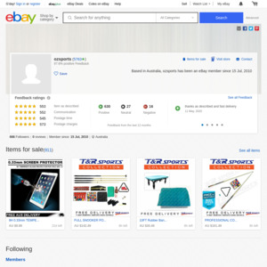 eBay Australia ozsports