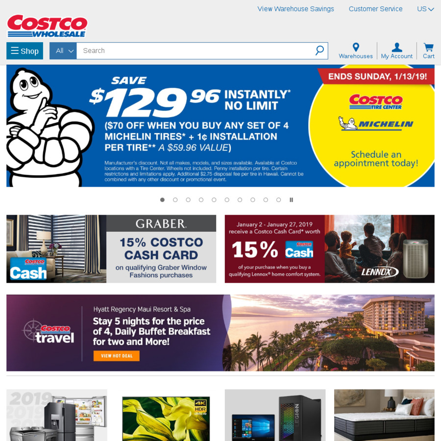 Costco USA Samsung TV Sale Up To 1200 Off Manafactures Rebate Free 