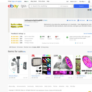 eBay Australia ledtoppluslighting888
