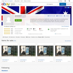 eBay Australia somanik10