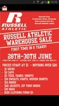 Russell Athletic Warehouse Sale - Nothing over $20 - Scoresby (Vic)