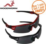 Woodworm Pro Series Sunglasses - 2 for 1 $19.90 Delivered