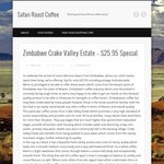 1kg Freshly Roasted Zimbabwe Coffee Beans $25.95 Inc. Australia Wide Delivery