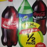 Coca-Cola, Sprite or Fanta 2 litre Varieties $1.94 at Woolies from Wednesday 20th