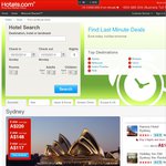 Hotels.com $50 off (Min $350) Bookings until 30/4/2014 Travel before 31/7/2014