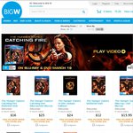 Hunger Games 2 - Catching Fire for $16 DVD $25 Blu-Ray @ Big W