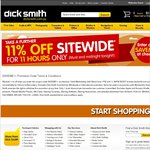 Dick Smith Online - Receive 11% off When You Enter The Coupon Code SAVEME11 at Checkout