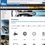 Chain Reaction Cycles 10% off Shimano! (Also No Minimum Order for Free Shipping)