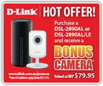 D-Link 2890AL Dual Band ADSL2+ Modem Router (Bonus WirelessN Camera) $169 Inc Postage @Wireless1