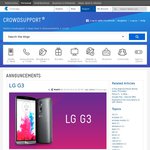 LG G3 Only $696, Outright Unlocked, Available from August 5th (Telstra)