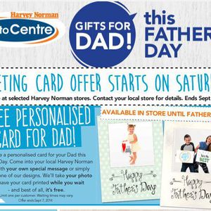 harvey norman father's day