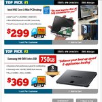 Intel Celeron NUC $279 Free Delivery (4GB Ram & 120GB SSD) & 750GB Evo SSD $369 Shopping Express