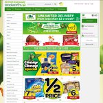 Woolworths Online 10% off Orders above $200, 5% off Orders above $150