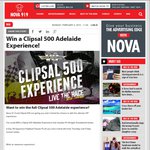 Win a Clipsal 500 Experience, Meet and Greet with Concert Artists from Nova 91.1