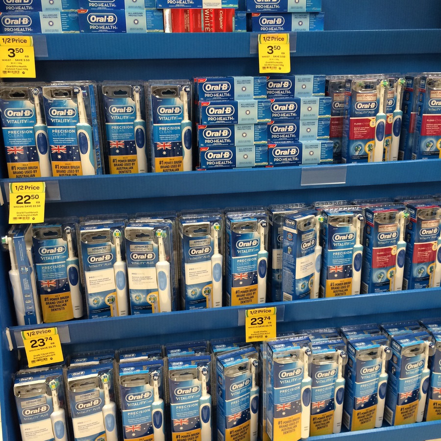 electric toothbrush heads woolworths