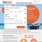 10% off Travel Insurance from Fast Cover