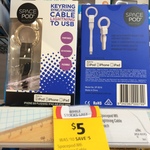 MFI Certified Lightning Cable $5 at Coles, Epping, NSW