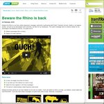 Win 1 of 25 'Spike The Rhino' Prize Packs worth $50 each from Yarra Trams