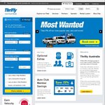 10% Bookings @ Thrifty Car Rental