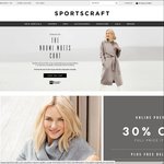 Sportscraft 30% off Full Priced Items Until Monday + Free Shipping Today Only
