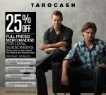 25% Off Tarocash