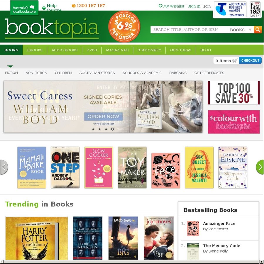 FREE Shipping Booktopia w' code OzBargain