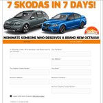 Win 1 of 7 Škodas (Worth up to $45,990 D/A) @ Today Show (Nominate Someone Deserving)