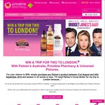 Win a Trip to London or 1 of 20 Prize Packs [Purchase Any Palmer's Product from a Priceline or Priceline Pharmacy + 25wol]