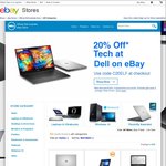 Offical Dell eBay Channel 20% OFF Selected Items till Nov 24, 2016