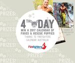 Win a Signed 2017 Calendar of Firies & Rescue Puppies from RSPCA