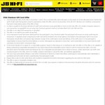 Free $10 JB Hi-Fi Gift Card When You Spend $60+ [DVD, BLU-RAY, CD’s and/or Computer Games] and Pay with Visa Checkout @ JB Hi-Fi