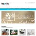 20% off Storewide at Mocka