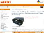 Infocus X16 DLP Projector 2400 Ansi Projecter $499 with Free Shipping