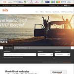 25% off at IHG Hotels and Resorts in Asia Pacific, Middle East and Africa