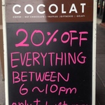20% off Drinks and Cakes @ COCOLAT Rundle St, Adelaide, SA. Wed 2nd Aug - Thur 3rd Aug (6pm -10pm)