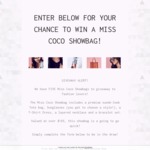 Win 1 of 5 Miss Coco Showbags Worth over $165 Each [Prize to Be Collected from Adelaide Show & Doesn't Include Entry Fee]