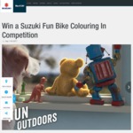 Win a Suzuki DR-Z70 Fun Bike/QuadSport Z50 Fun ATV Worth Up to $2,890 & Riding Apparel Worth $500 from Suzuki [Age 6-12]