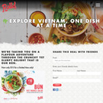 $10 Bún Vietnamese Noodle Salad @Rolld