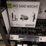 3kg Sand Weight $0.2 @ Kmart (Burwood NSW)
