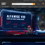 Alfawise V10 A3050 "Gaming" Mouse + Mousepad $9.99 USD ($12.77 AUD) Delivered via Gearbest