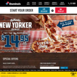 [VIC] 50% off Domino's Traditional & Premium Pizzas and Selected Sides - Grattan St, Carlton