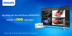 Philips 43" UHD 4K Monitor BDM4350UC $678.30 (Plus Bonus $100 Visa Card) [eBay Plus Members]