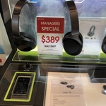 [NSW] Sony WH-XM1000XM2 $389 (Was $497) at Sony Kiosk Parramatta