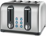 Kambrook KT460 Profile 4 Slice Toaster, Brushed Stainless Steel $25.95 (Was $68) + Delivery (Free with Prime/$49 Spend) @ Amazon